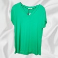 зелена лятна блуза